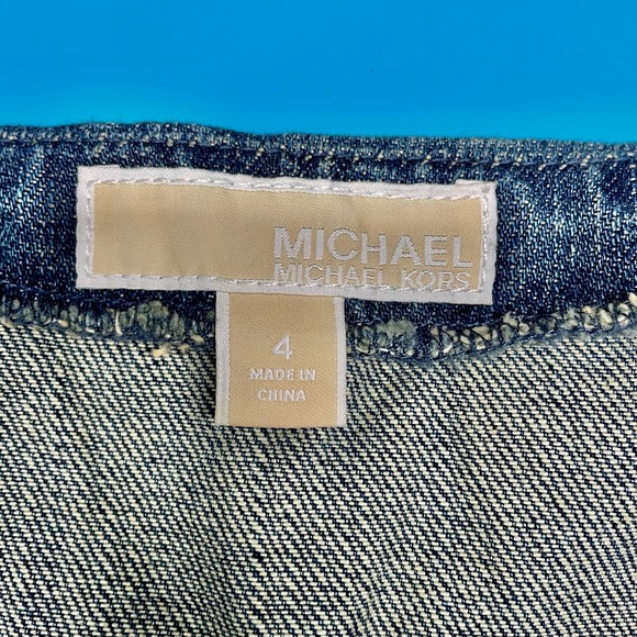 Michael by Michael Kors stone washed denim skirt. - Picture 3 of 3